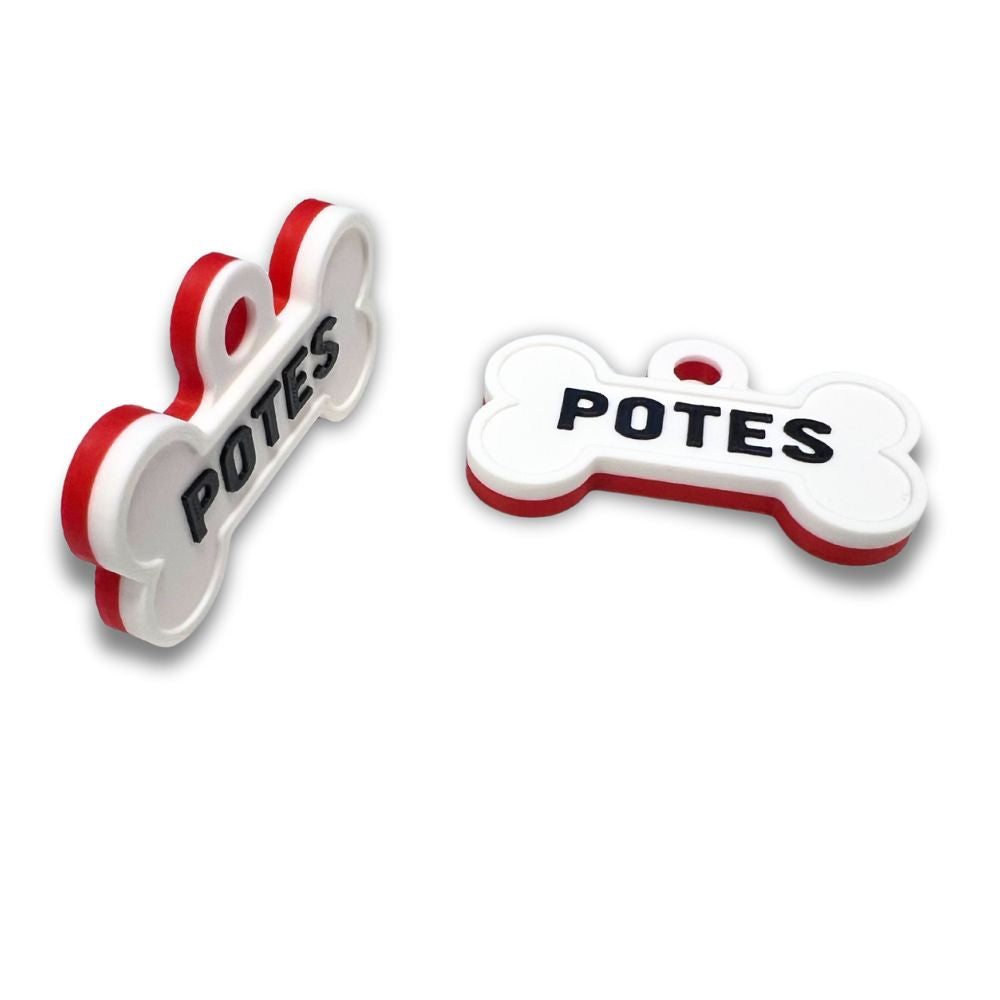 Chapita personalizada para perro – Bandera de Cantabria