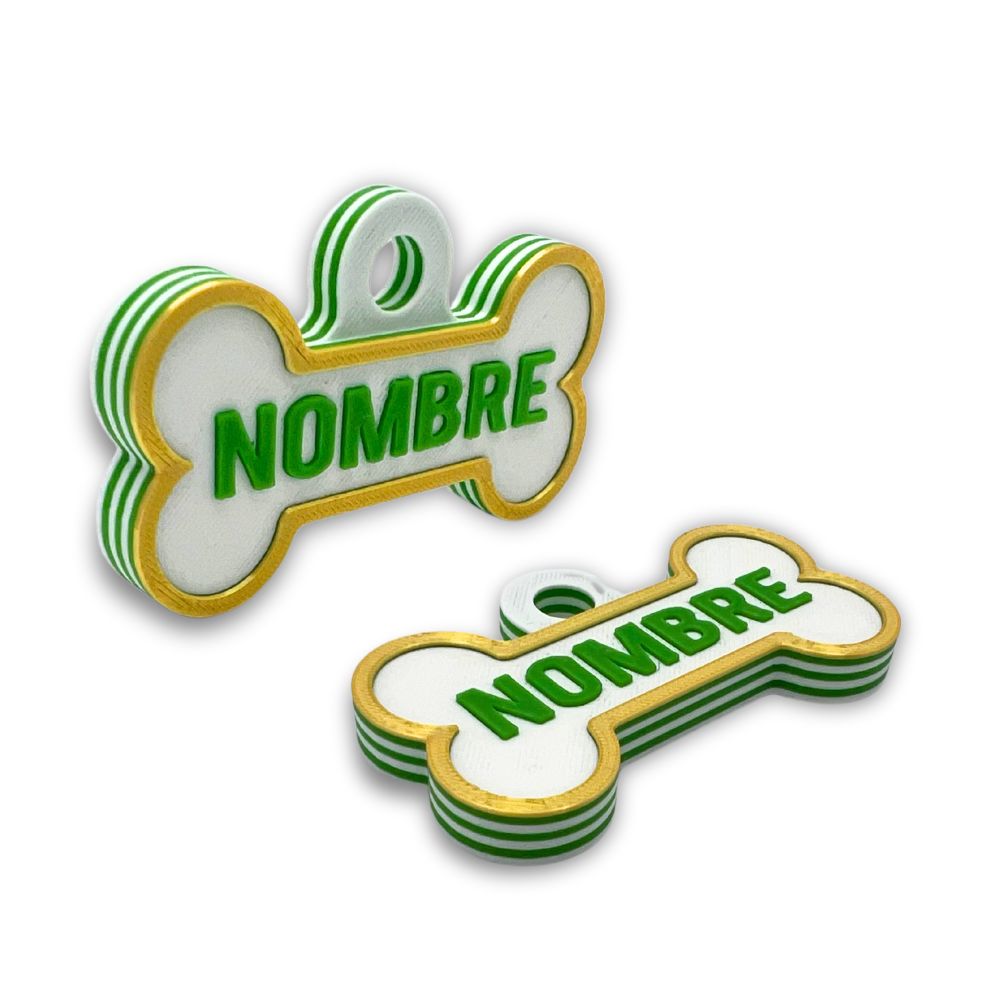 Chapita “Verdiblanca Guau”