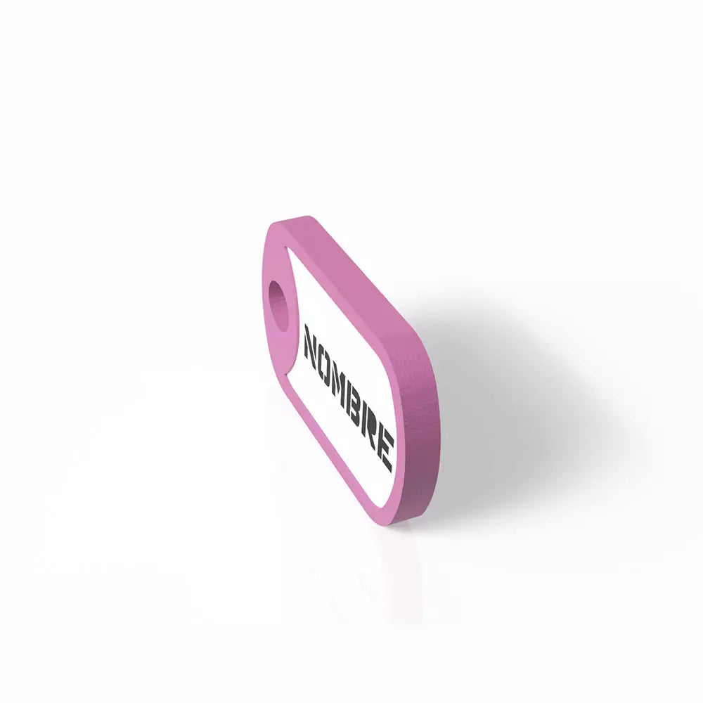 Chapita de forma militar rosa chicle