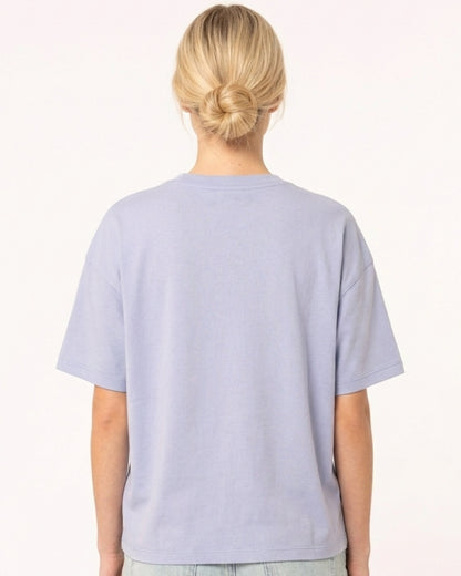 Camiseta  MUJER PUPPY POCKET corte oversize personalizada