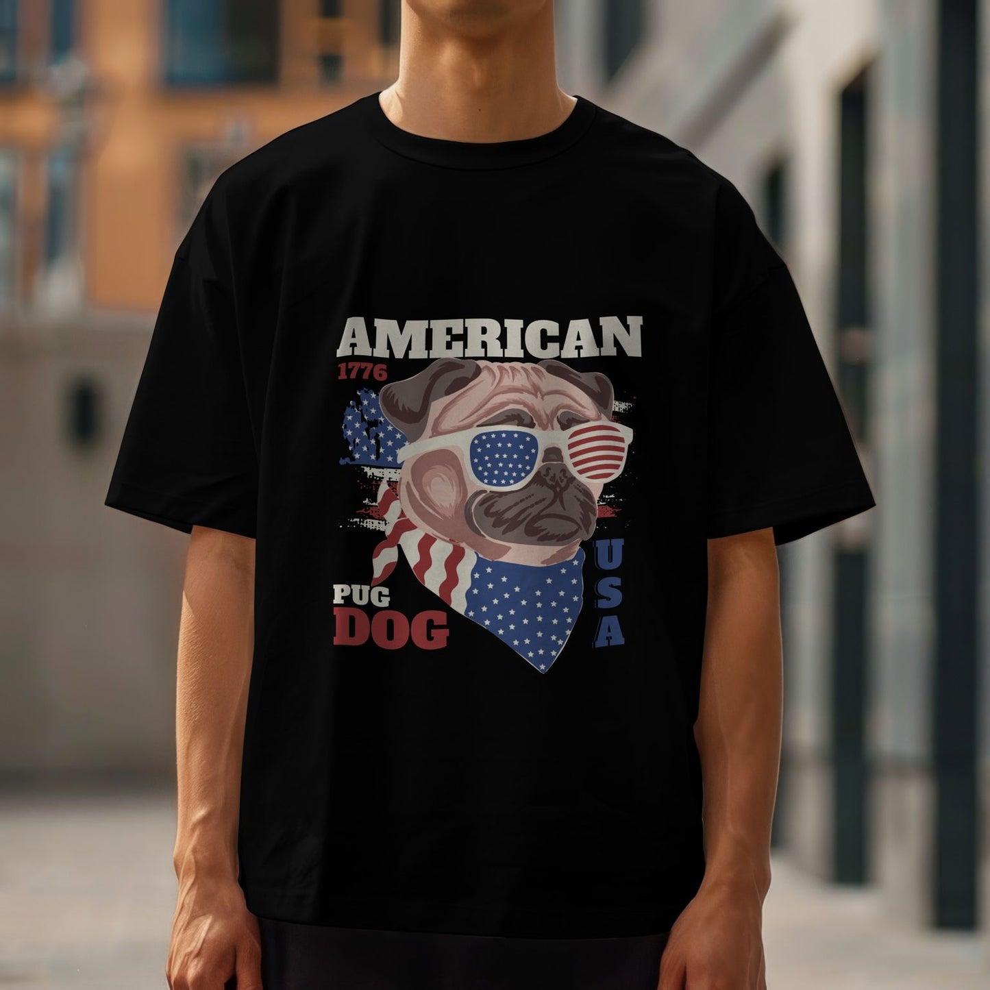 Pug of Liberty – La cami perruna que lo peta