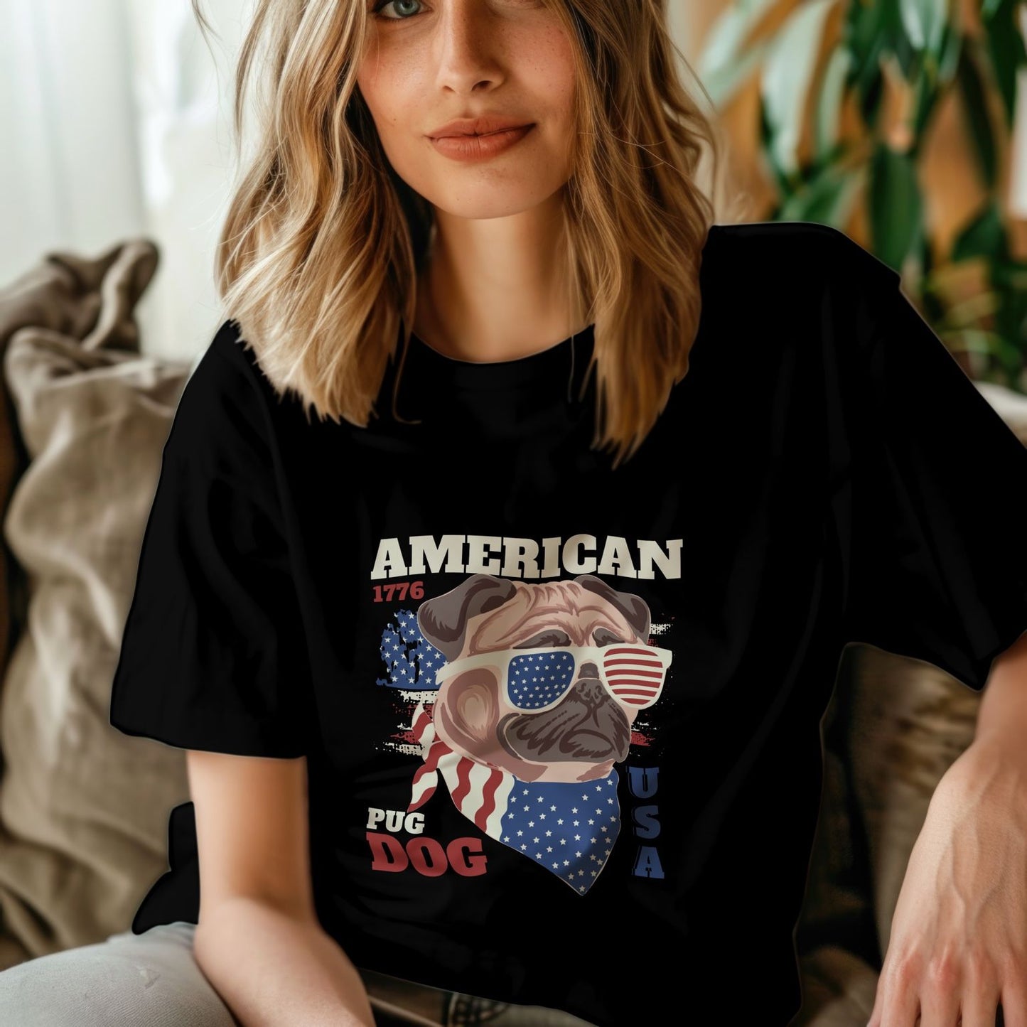 Pug of Liberty – La cami perruna que lo peta