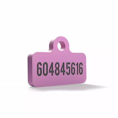 Badge rétro rose bubblegum