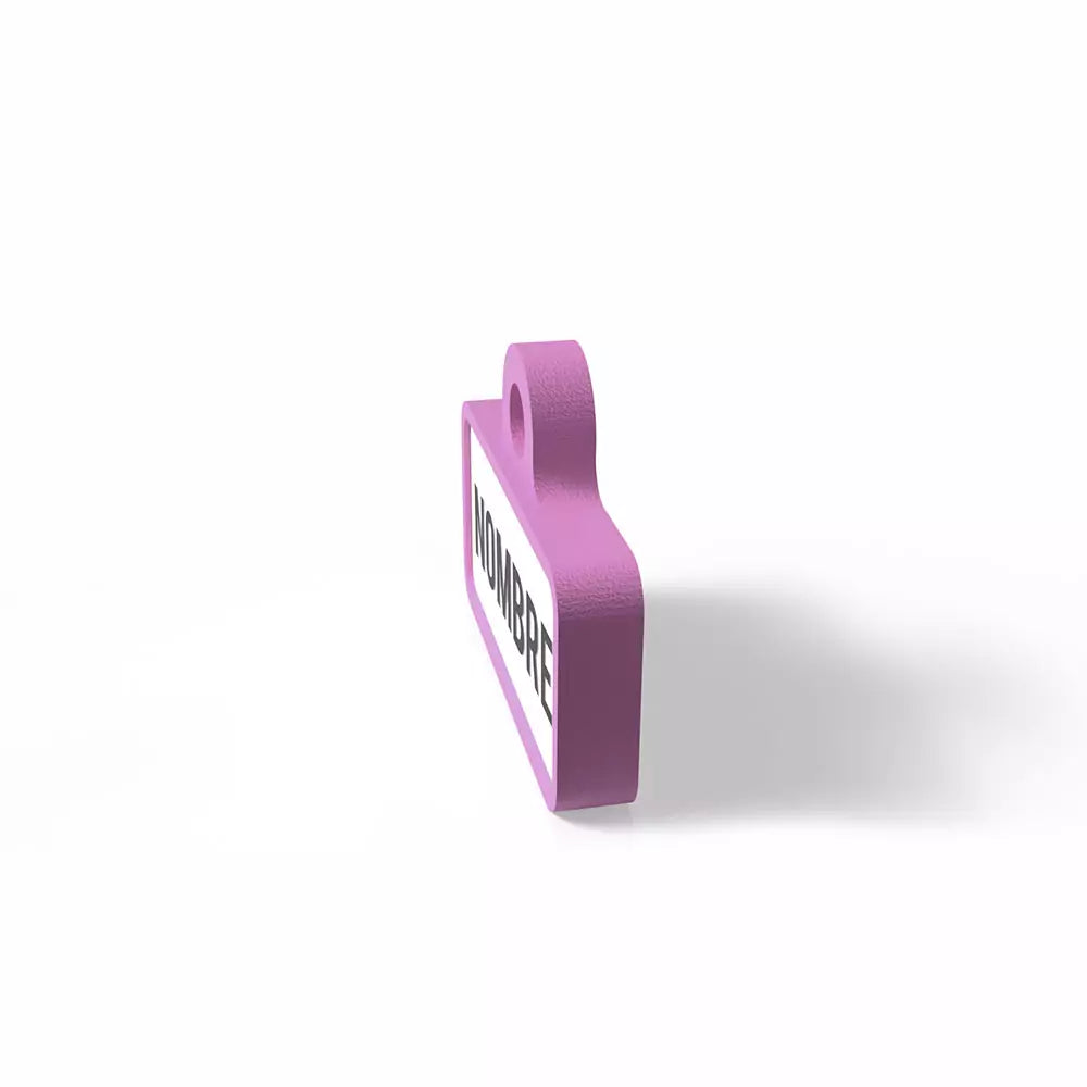 Badge rétro rose bubblegum