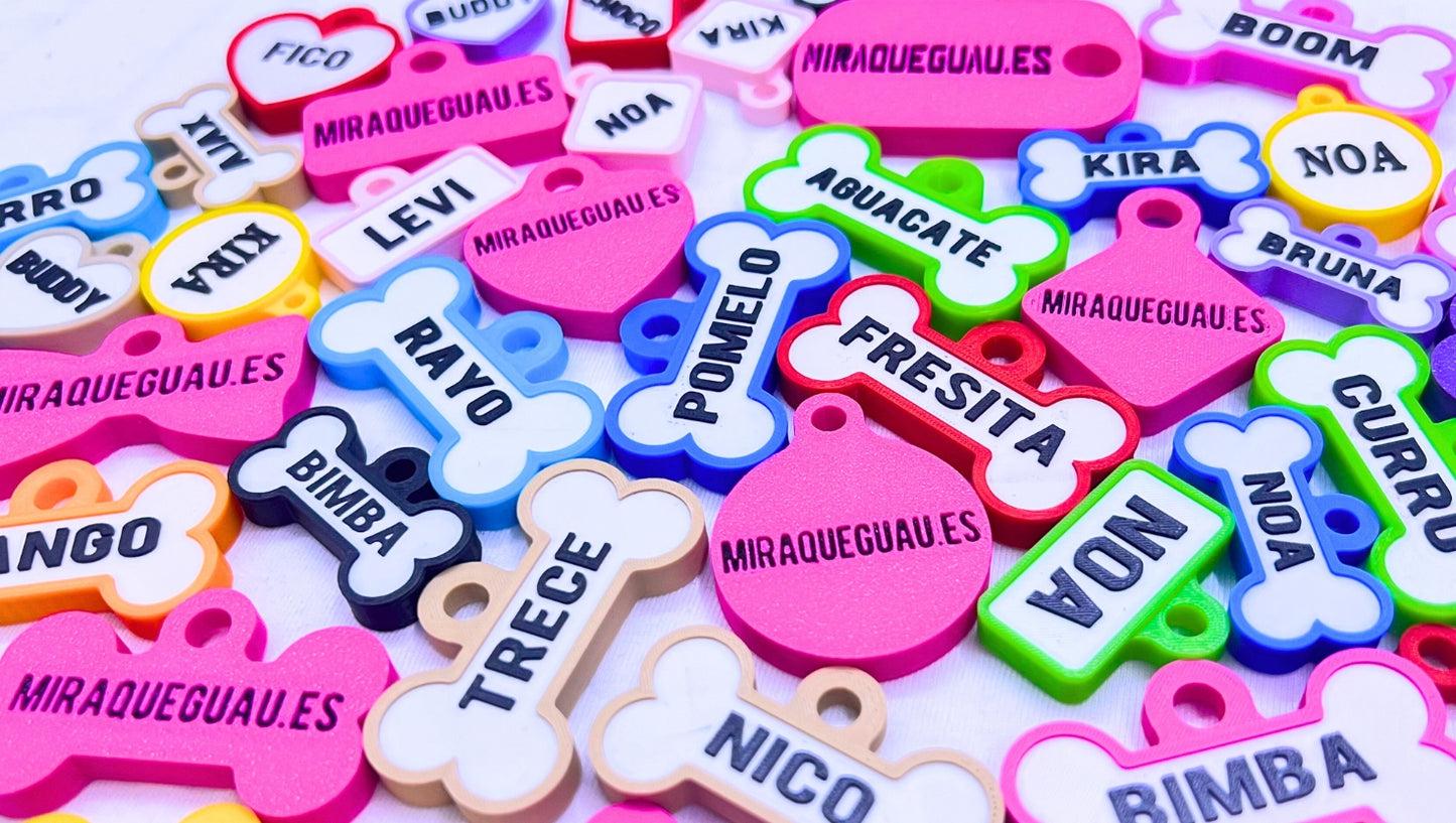 Chapita Guau! personalizada