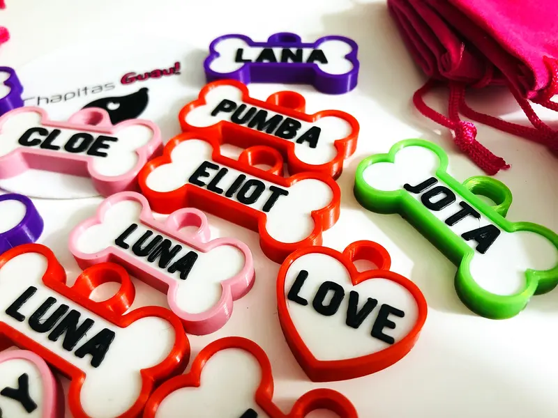 Corazones y huesitos: Love, Luna, Eliot, Pumba, Lana y Jota