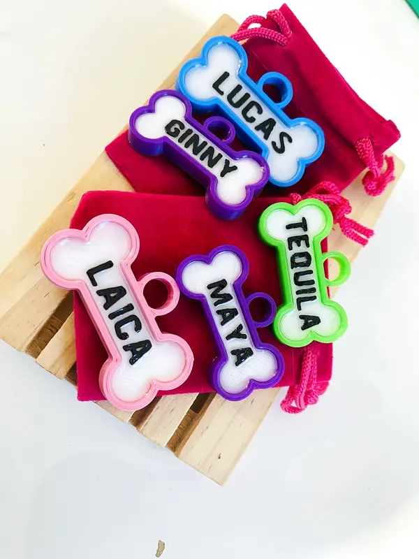 Listas para regalar: Laica, Maya, Tequila, Ginny y Lucas, con su bolsita
